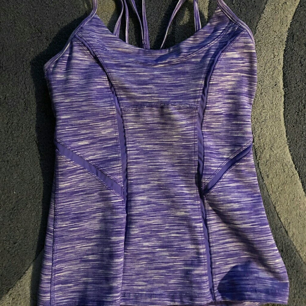 Zella purple tank